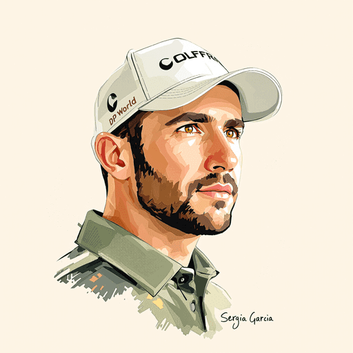 Mystery golfer silhouette
